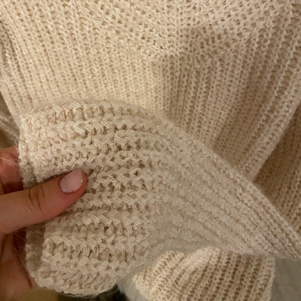 V Neck Pullover Sweater - image 4